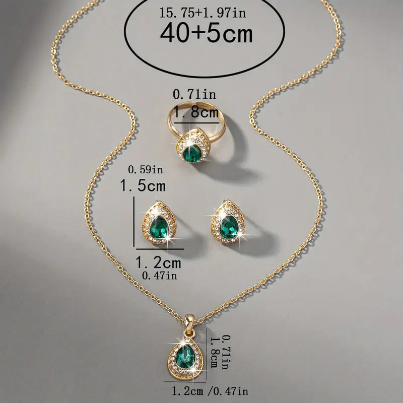 ZEVORA Noémie Glastra 18K Gold Jewelry Set – Handmade & Hypoallergenic