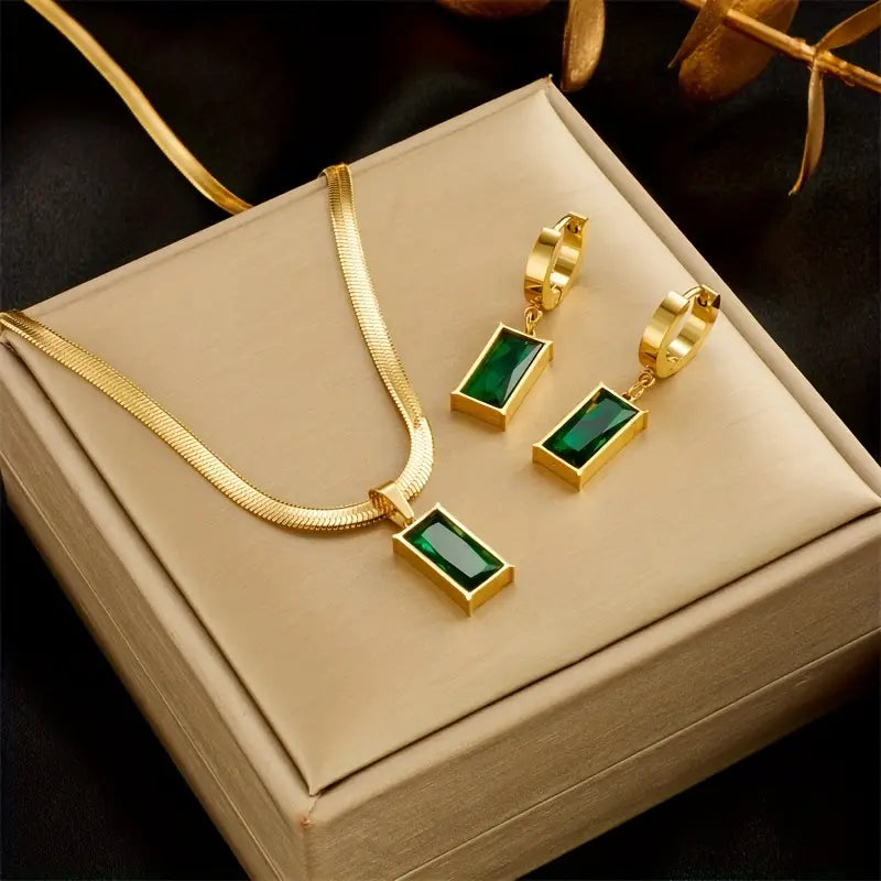 ZEVORA Iselotte Verdain Jewelry Set – Gold