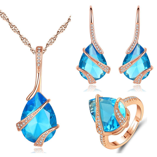 ZEVORA Azura Thorne Jewelry Set – Rose Gold