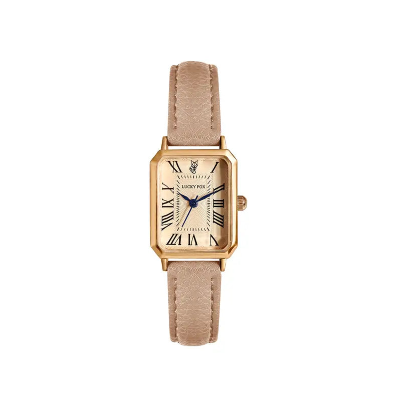 ZEVORA Vivelle Crest Watch – Gold