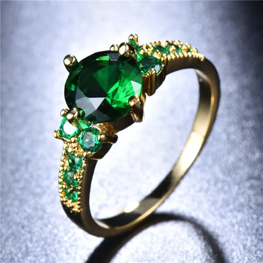 ZEVORA Celia Ferrowyn Ring – Gold