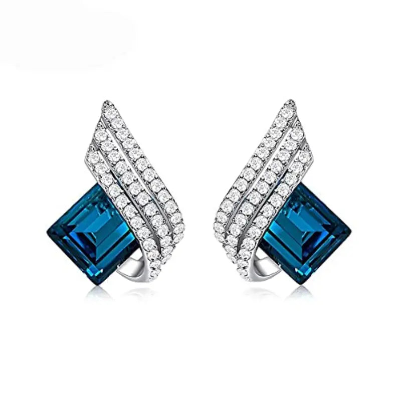 Brienne Solazure White Gold Jewelry Set – Handmade & Hypoallergenic