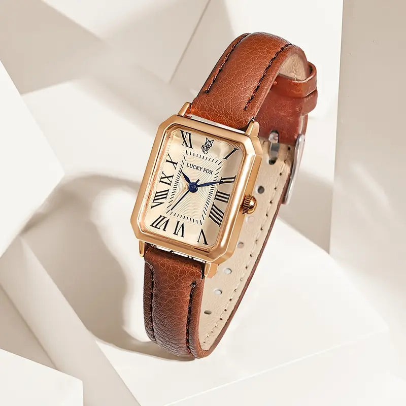 ZEVORA Vivelle Crest Watch – Gold