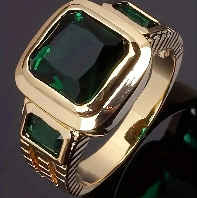 ZEVORA Emeric Valestone Ring – Gold
