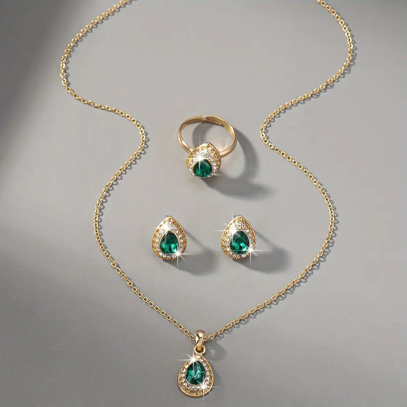 ZEVORA Noémie Glastra 18K Gold Jewelry Set – Handmade & Hypoallergenic