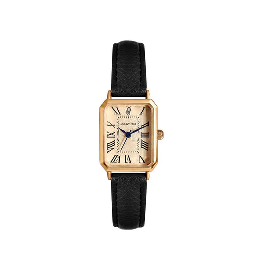 ZEVORA Vivelle Crest Watch – Gold