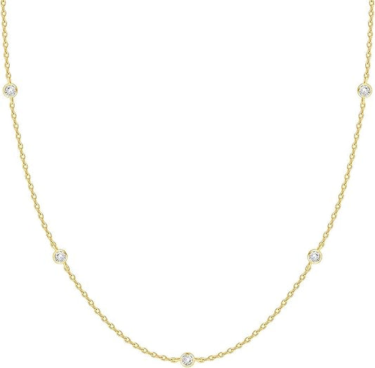 ZEVORA Starfall Necklace – Gold