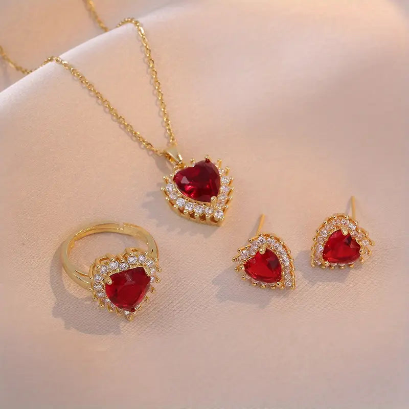 ZEVORA Anavelle Roubella 18K Gold Jewelry Set – Handmade & Hypoallergenic
