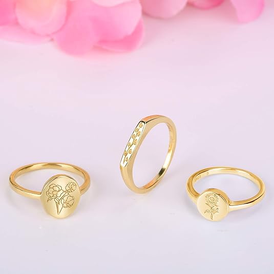 ZEVORA Roselina Vescovo Ring – Handmade Gold Jewelry