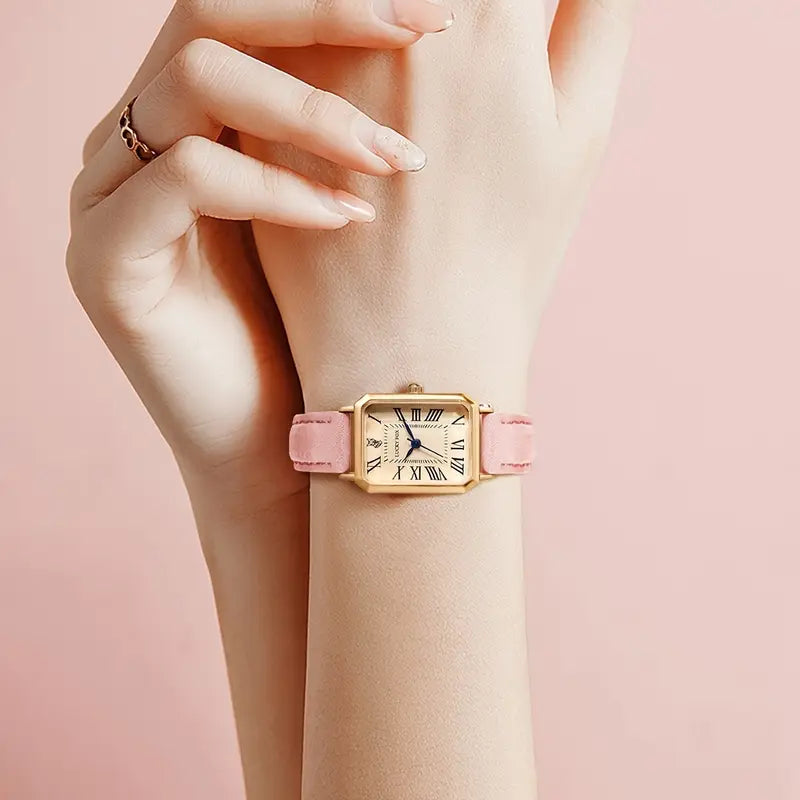 ZEVORA Vivelle Crest Watch – Gold