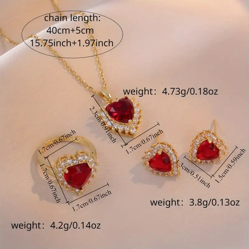 ZEVORA Anavelle Roubella 18K Gold Jewelry Set – Handmade & Hypoallergenic