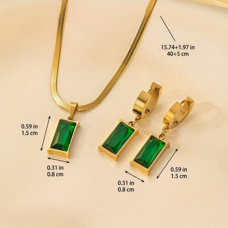 ZEVORA Iselotte Verdain Jewelry Set – Gold
