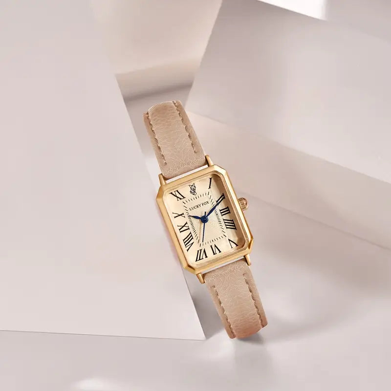 ZEVORA Vivelle Crest Watch – Gold