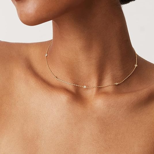 ZEVORA Starfall Necklace – Gold