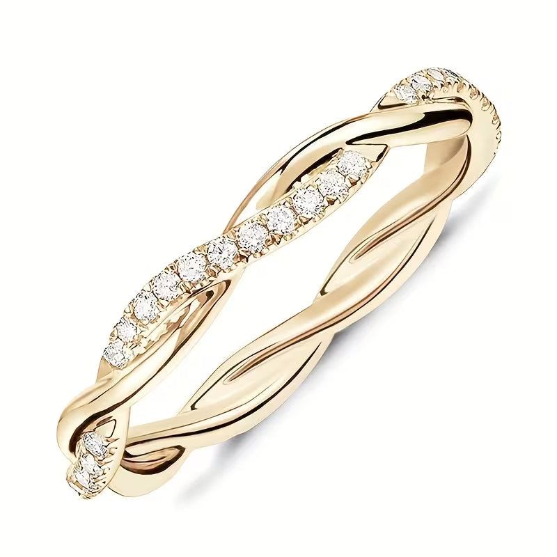 ZEVORA Two Style Accent Ring – Gold