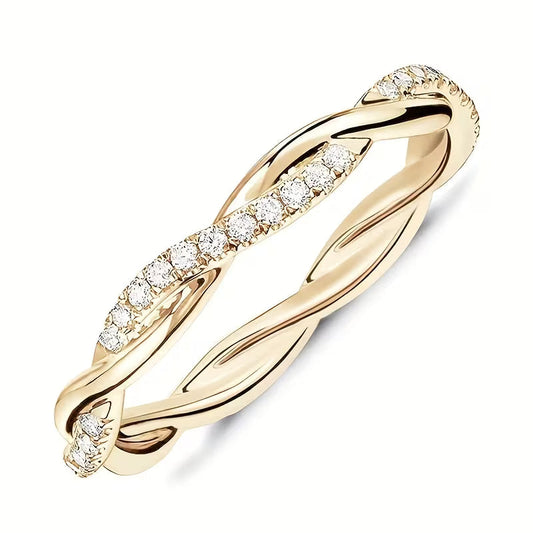 ZEVORA Two Style Accent Ring – Gold