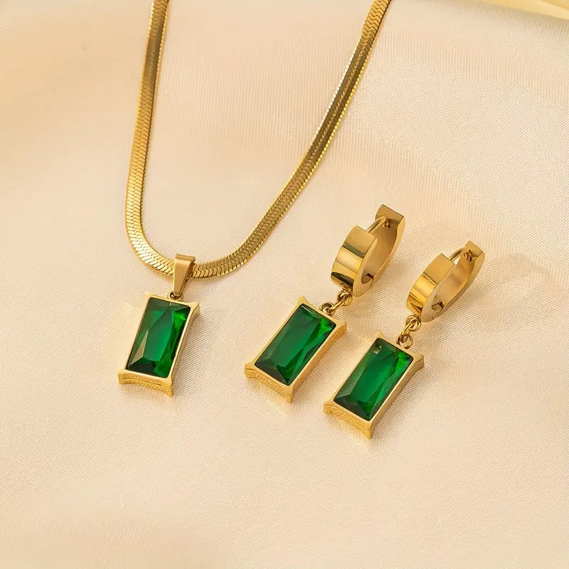 ZEVORA Iselotte Verdain Jewelry Set – Gold