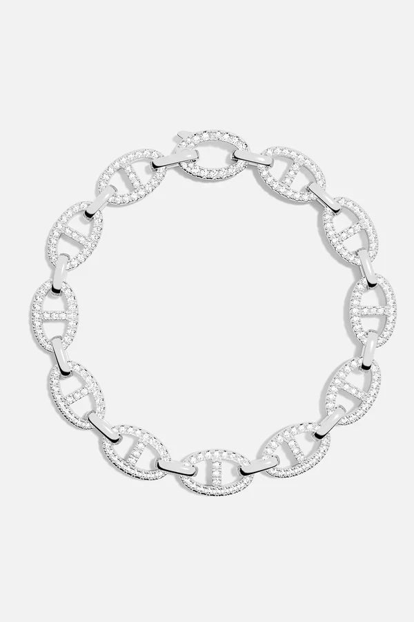 ZEVORA Isla Marina Bracelet – Handmade White Gold Jewelry