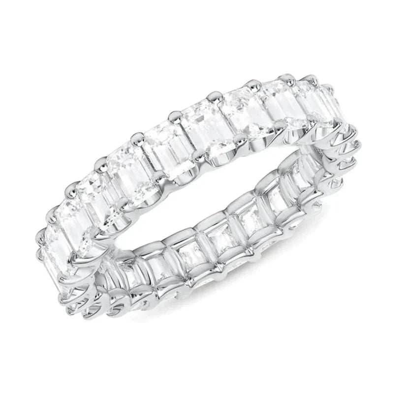 ZEVORA Faustina Beltrami Ring – Handmade White Gold Italian Jewelry