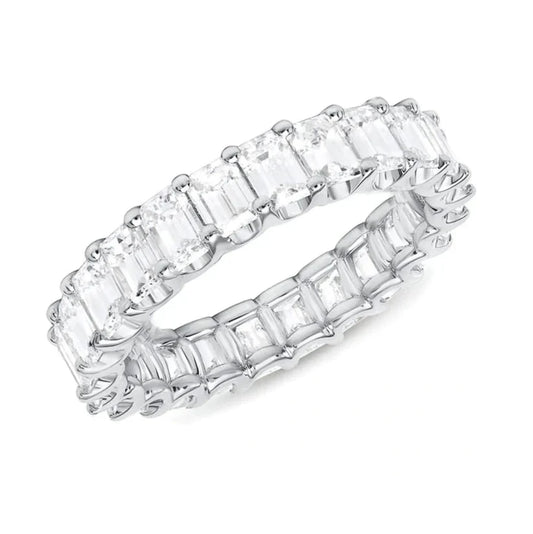 ZEVORA Faustina Beltrami Ring – Handmade White Gold Italian Jewelry