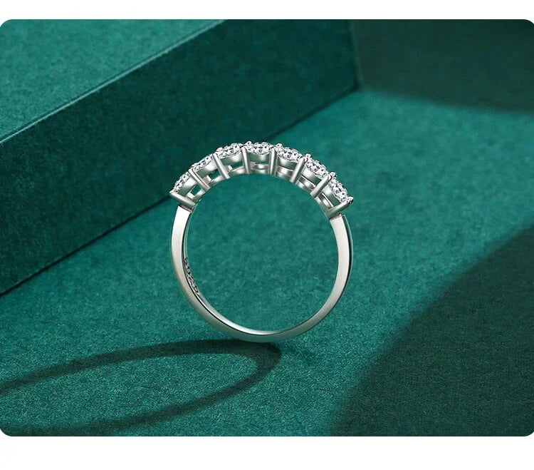 ZEVORA Tullia Fiordalisi Ring – Handmade White Gold Floral Jewelry