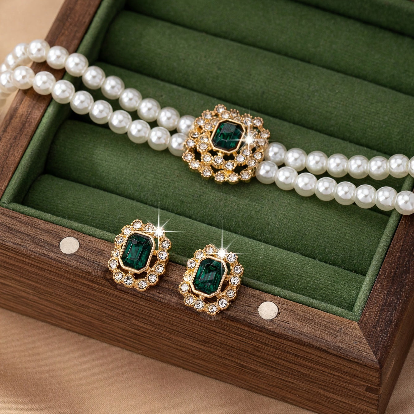 ZEVORA Tamsin Verdalle 14K Gold Jewelry Set – Handmade & Hypoallergenic