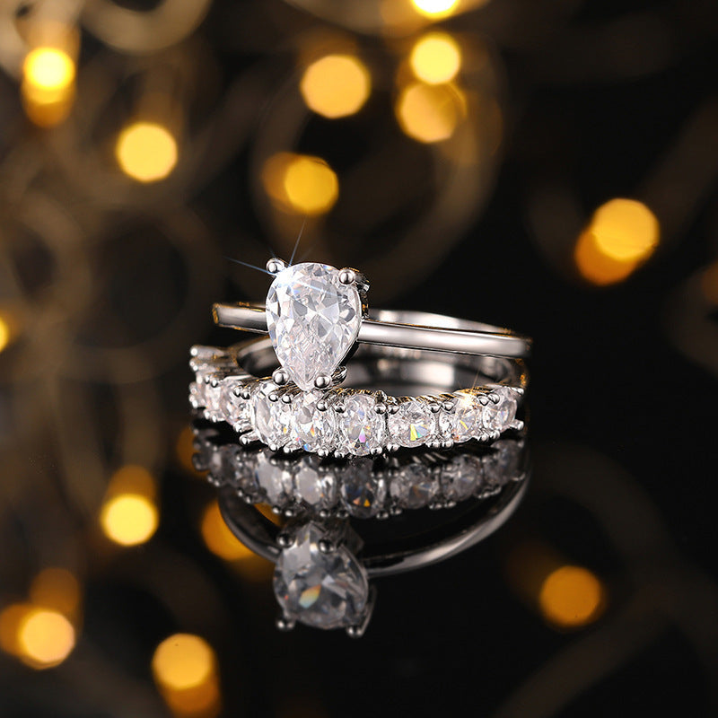 ZEVORA Vivienne Hartley Ring – Handmade White Gold Jewelry