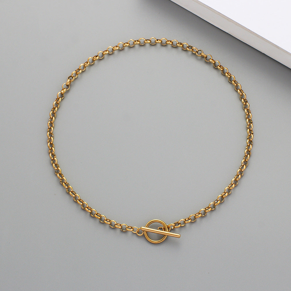 ZEVORA Unity Chain Necklace – Gold