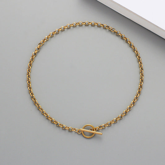 ZEVORA Unity Chain Necklace – Gold