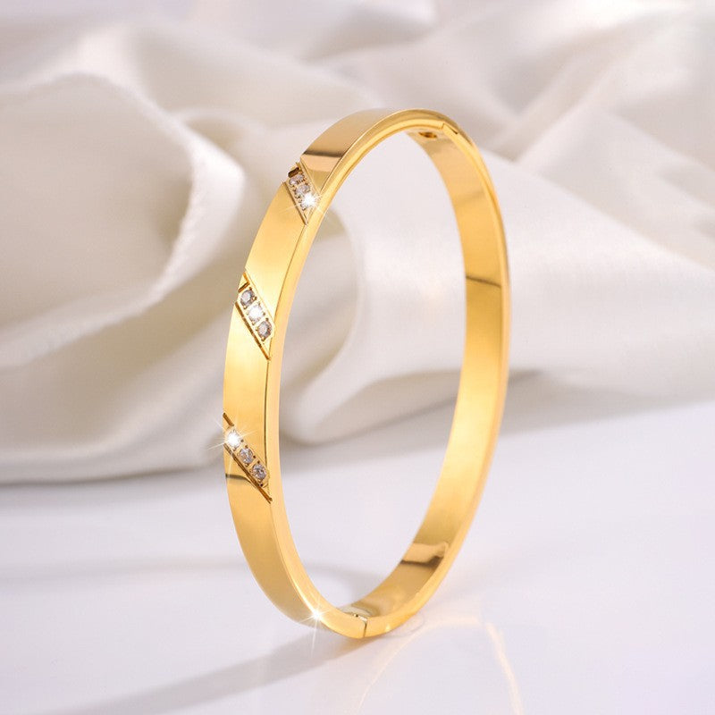 ZEVORA Rosina Grellani Bracelet – Handmade White Gold Jewelry