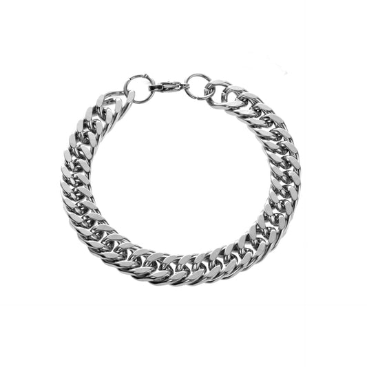 ZEVORA Sterling Vale Bracelet – Handmade White Gold Jewelry