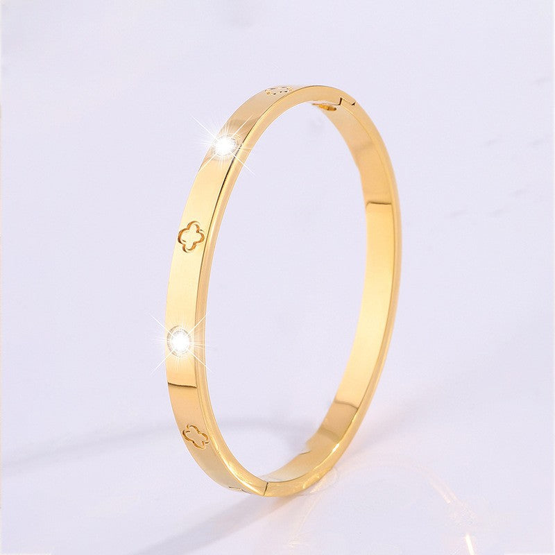 ZEVORA Allegra Ventorini Bracelet – Handmade White Gold Jewelry