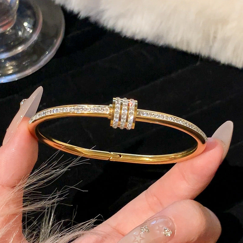 ZEVORA Vianna Lucente Bracelet – Handmade Rose Gold Jewelry