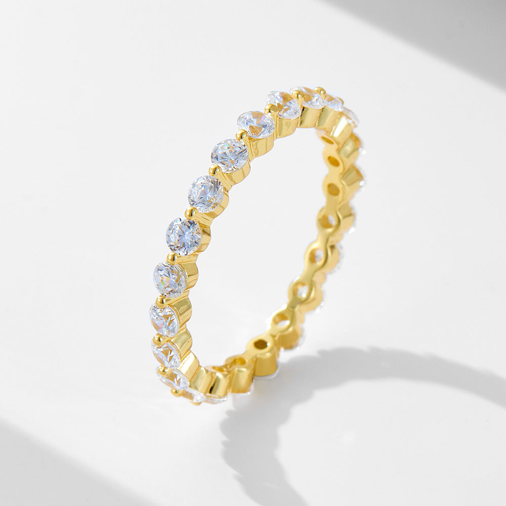 ZEVORA Celia Vireaux Ring Set – Handmade Gold Stackable Ring Set