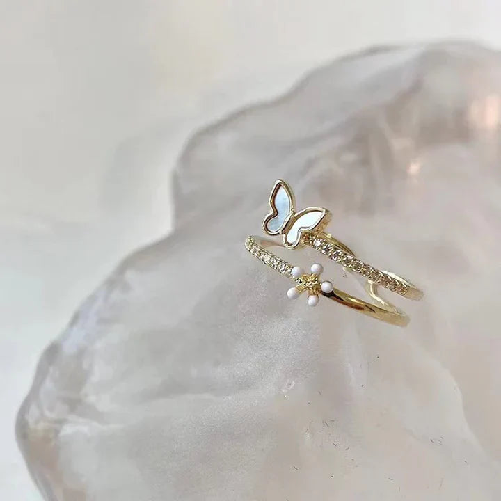 ZEVORA Nerissa Claravia Ring – Handmade Gold Jewelry