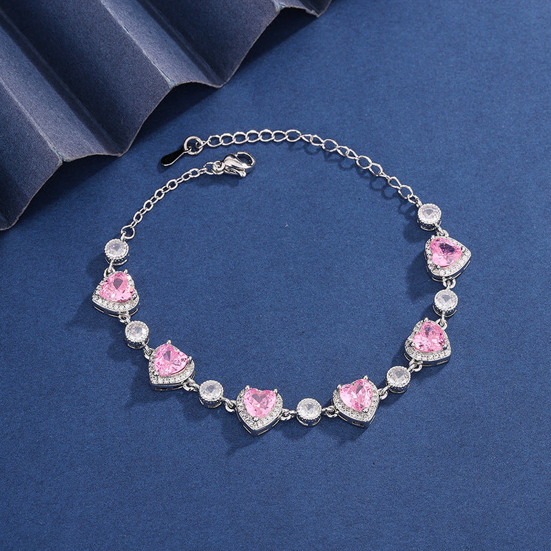 ZEVORA Juliette Amour Jewelry Set – White Gold