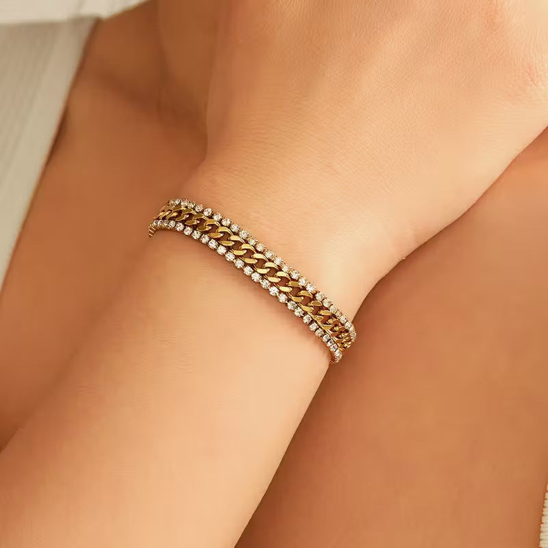 ZEVORA Vela Bracelet – Handmade Gold Jewelry