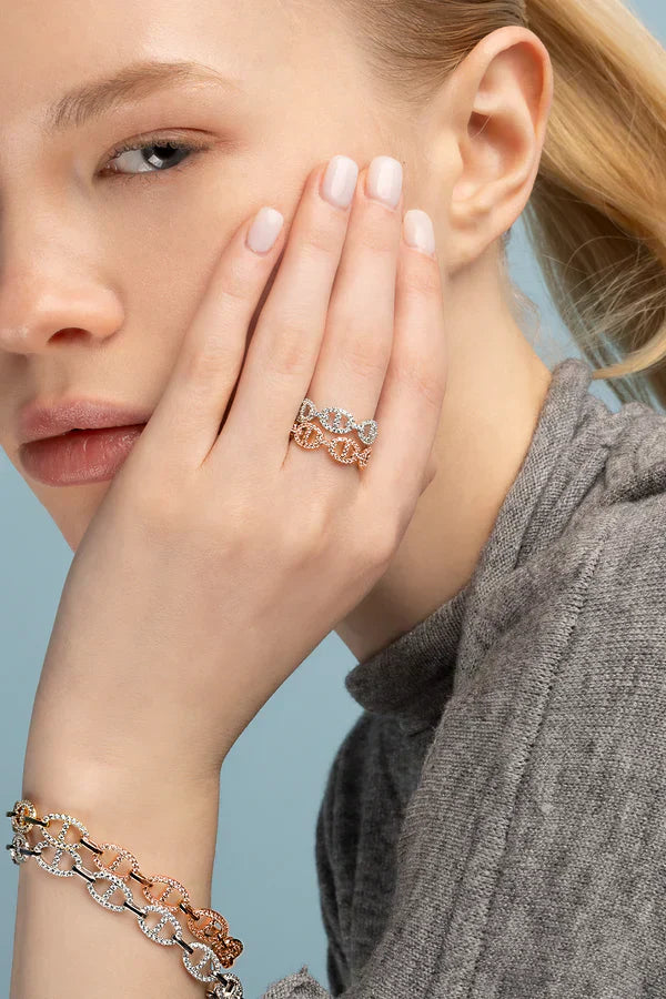 ZEVORA Isla Marina Ring – White Gold