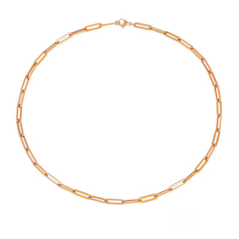 ZEVORA Archen Elegant Chain Necklace – Gold