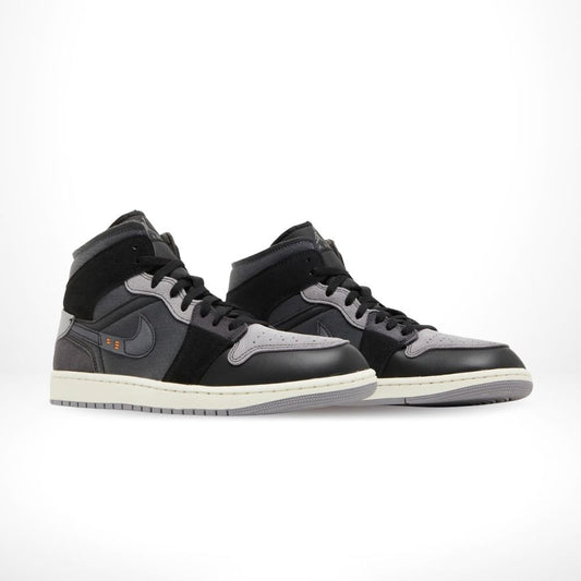 Air Jordan 1 Mid Craft Inside Out Grey Black