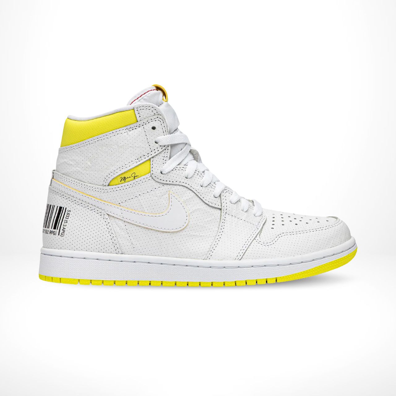 Air Jordan 1 Retro High OG First Class Flight White Yellow