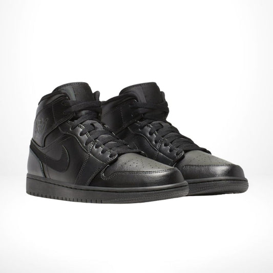 Air Jordan 1 Mid Triple Black