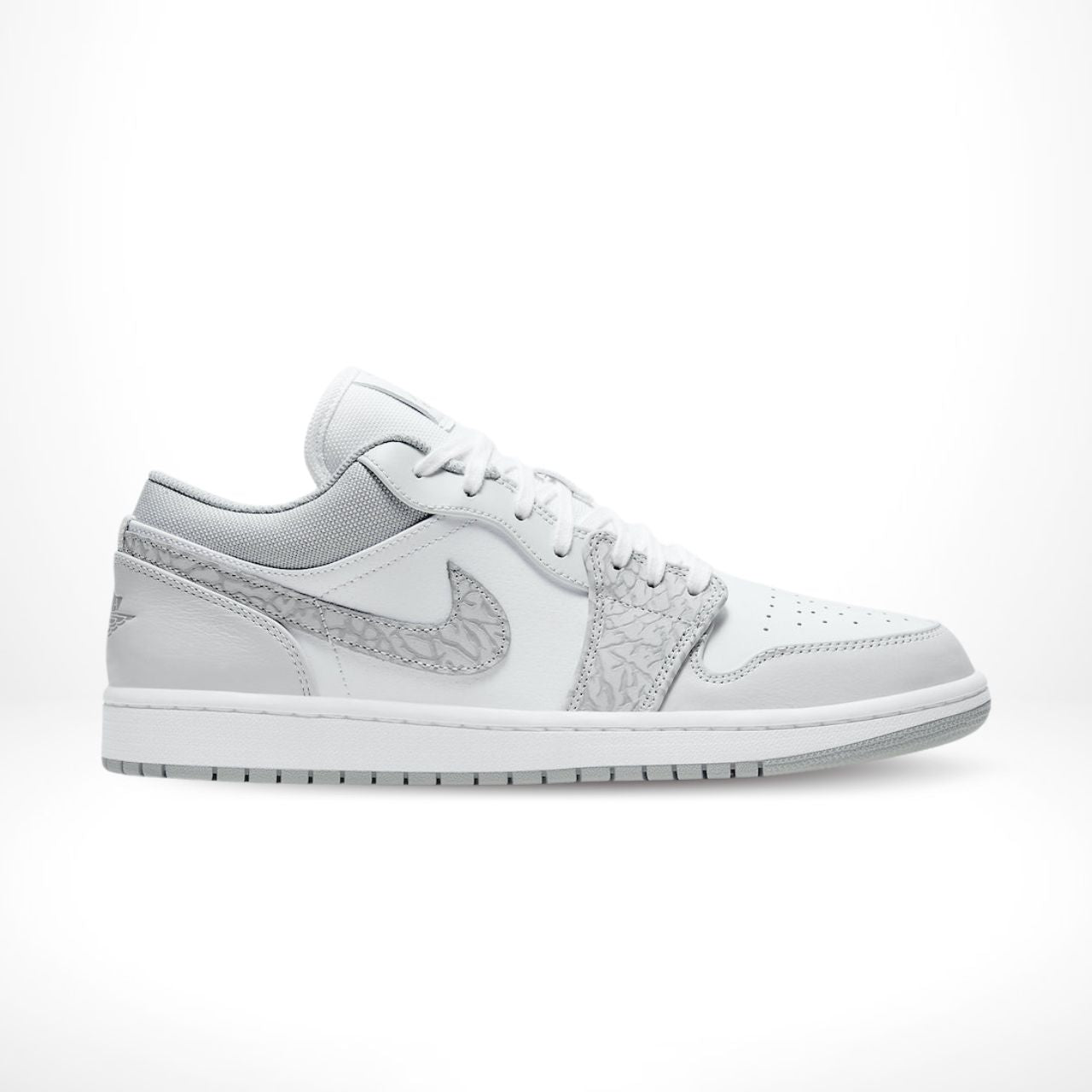 Air Jordan 1 Low Premium Elephant Print Neutral Grey