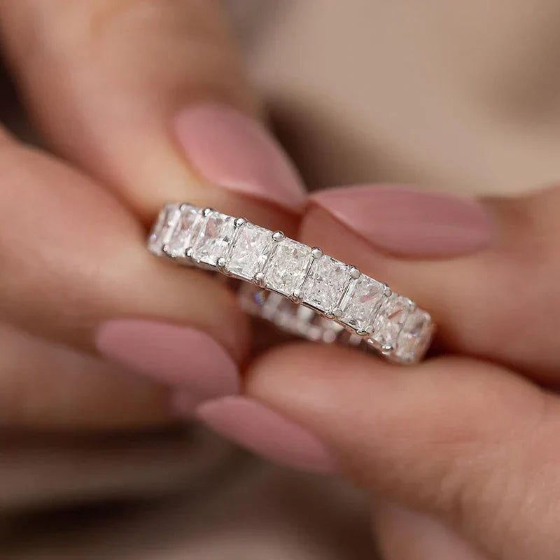 ZEVORA Faustina Beltrami Ring – Handmade White Gold Italian Jewelry