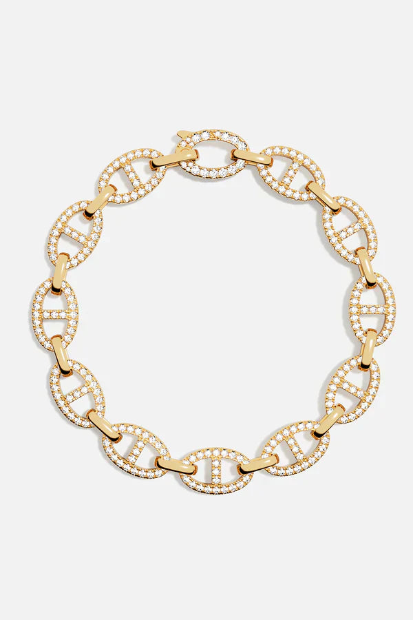 ZEVORA Isla Marina Bracelet – Handmade White Gold Jewelry