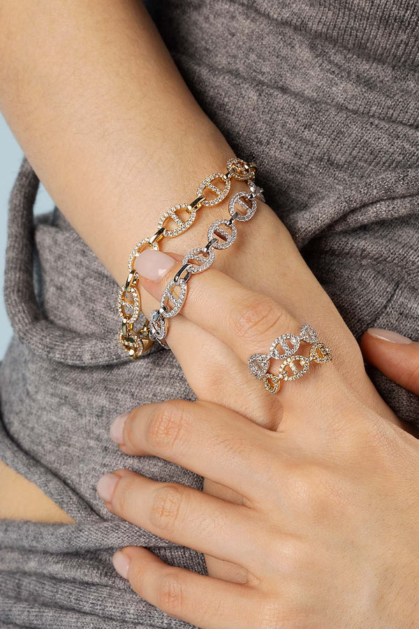 ZEVORA Isla Marina Bracelet – Handmade Gold Jewelry