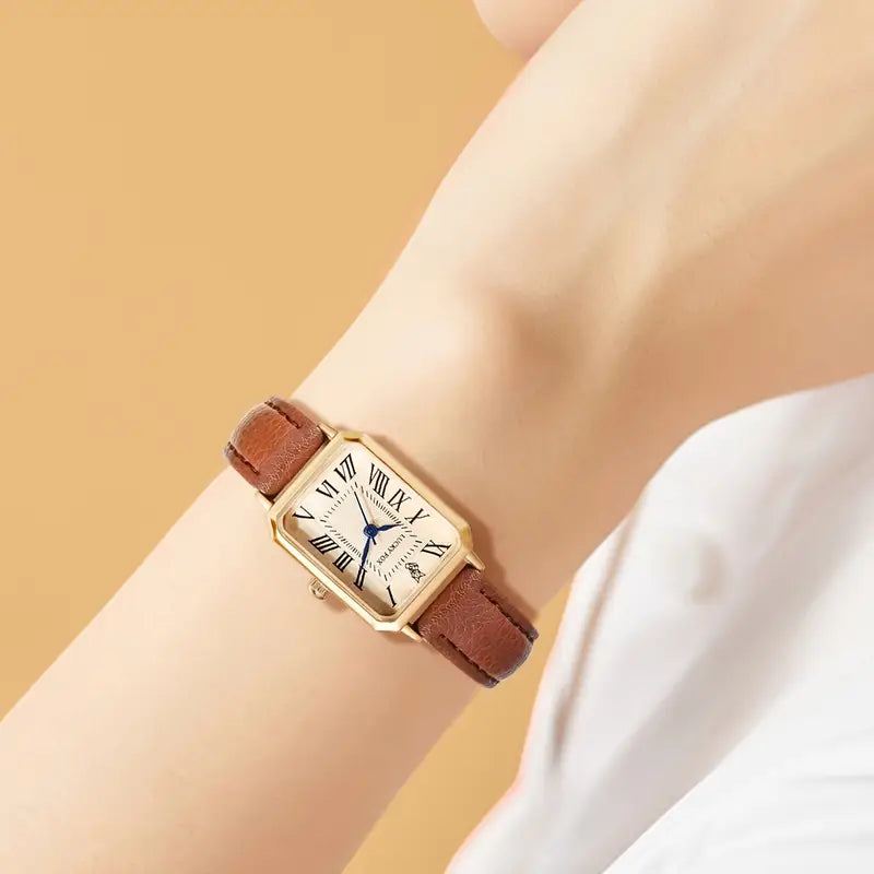 ZEVORA Vivelle Crest Watch – Gold