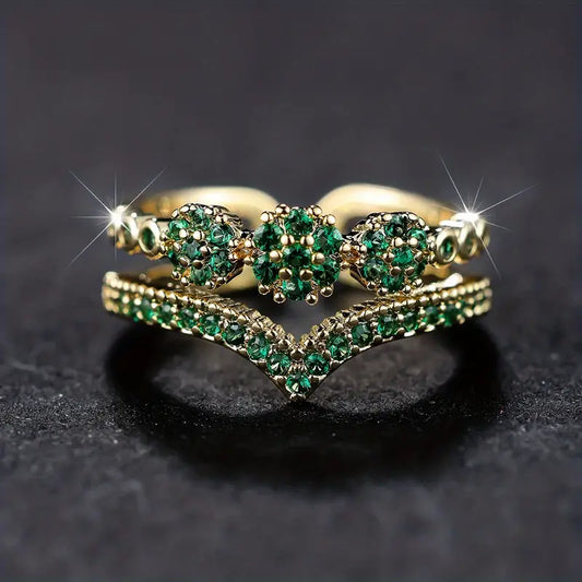 ZEVORA Nerisse Valgarde Ring – Gold