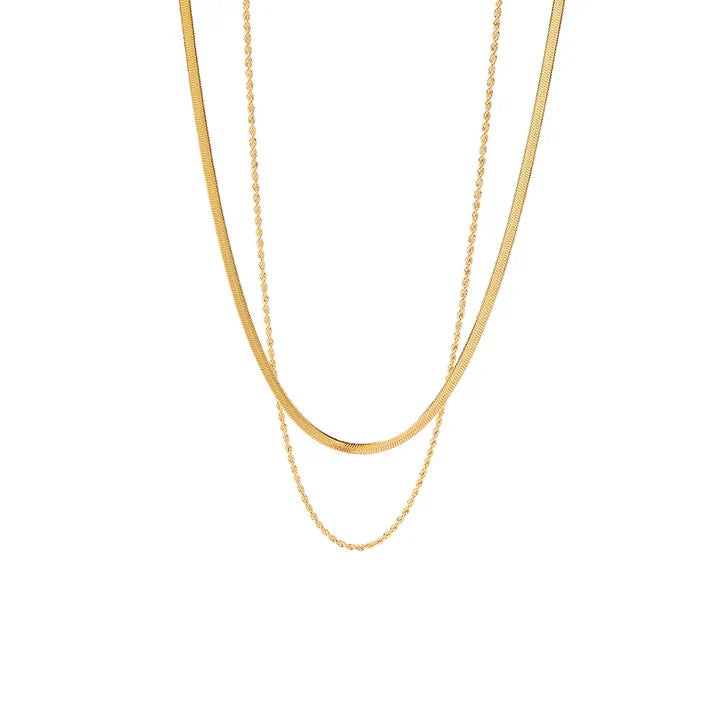 ZEVORA Juliana Solvia Necklace – Gold