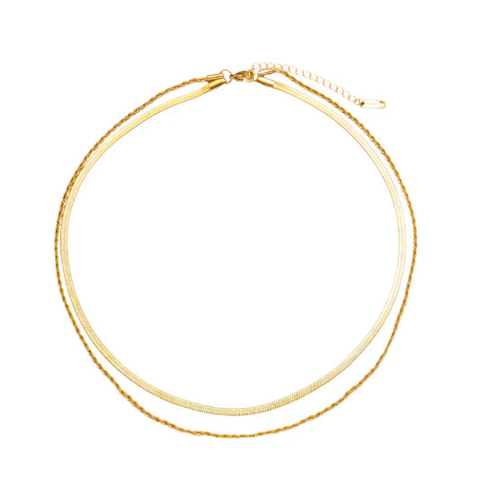 ZEVORA Juliana Solvia Necklace – Gold